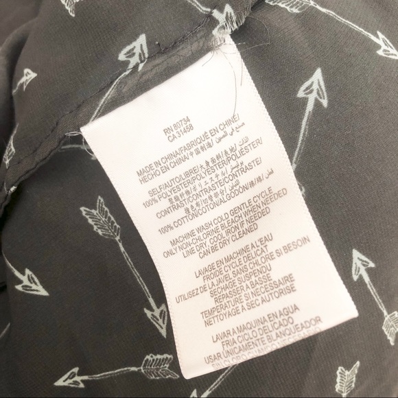 BCBG After Dark Arrow Blouse. - Picture 5 of 5